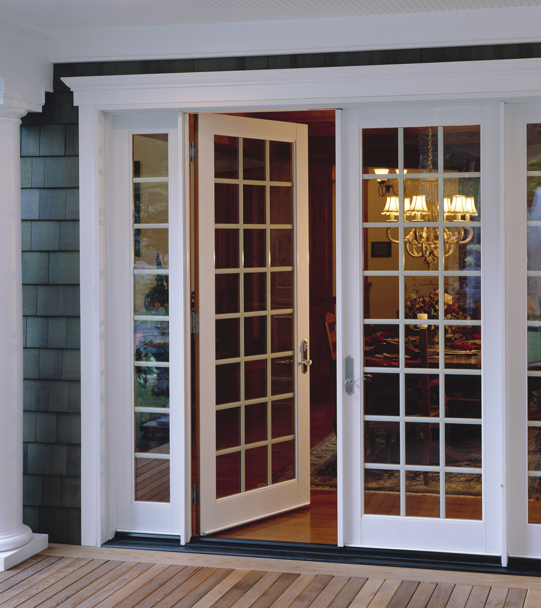 Can You Replace A Sliding Glass Door With French Doors Milgard